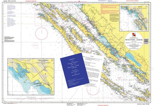 Übungs-Seekarte 100 - 20 - HHI Split (Buch)