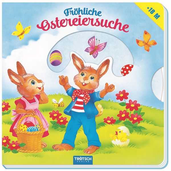 Trötsch Spielbuch Ostereiersuche, Osterbuch, Kinderbuch (Buch)