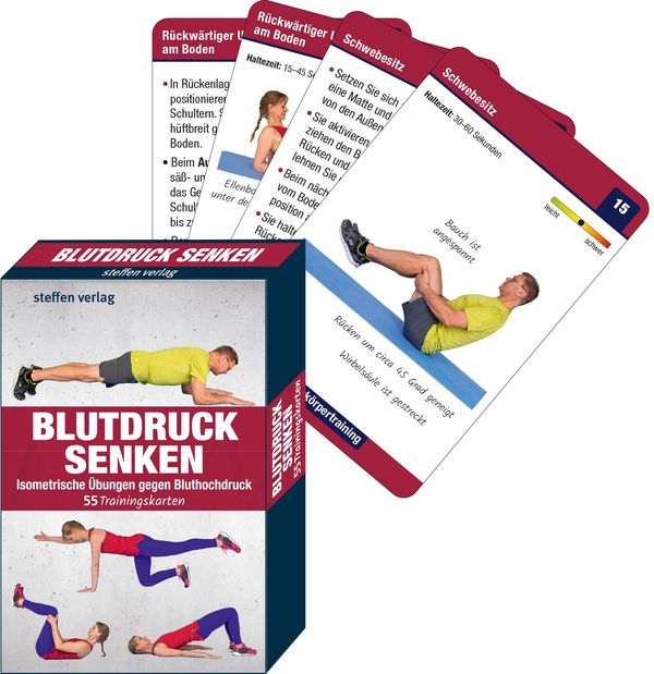 Trainingskarten Blutdruck senken - Ronald Thomschke (Buch)
