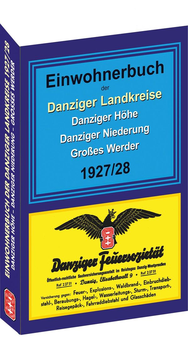 Einwohnerbuch der Danziger Landkreise DANZIGER HÖHE - DANZIGER NIED...