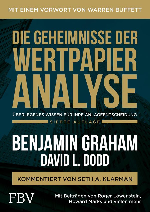 Die Geheimnisse der Wertpapieranalyse - Benjamin Graham (Buch)