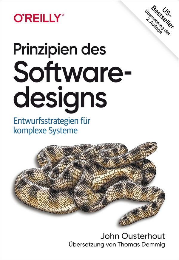 Prinzipien des Softwaredesigns - John Ousterhout (Buch)