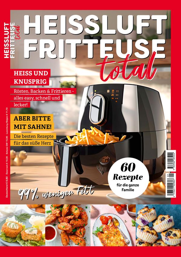 Heissluftfritteuse total Kochbuch Airfryer - Herbert Heitz (Buch)