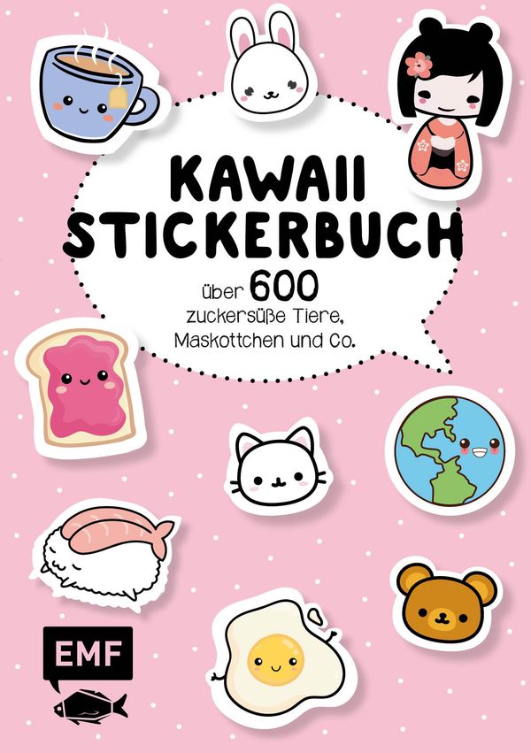 Kawaii Stickerbuch - Band 1 (Buch)