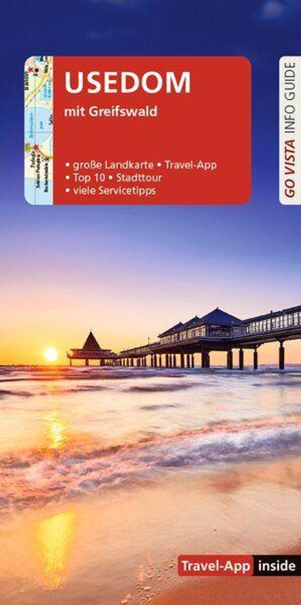 GO VISTA: Reiseführer Usedom mit Greifswald - Eszter Kalmar (Buch)