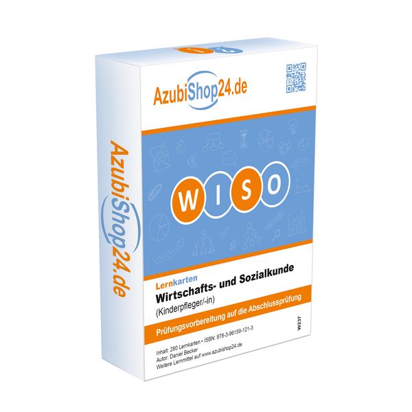 AzubiShop24.de Lernkarten Basis Wirtschafts- und Sozialkunde (Kinde...