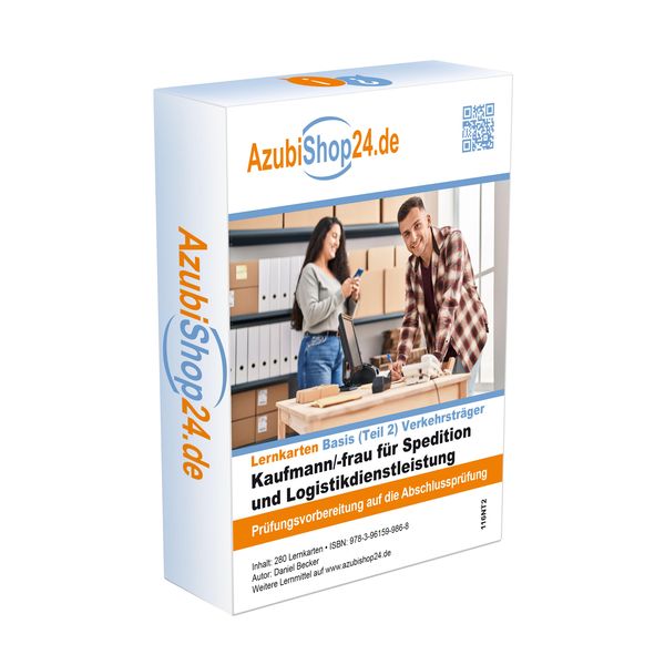 Lernkarten Kaufmann für Spedition und Logistikdienstleistung Verkeh...