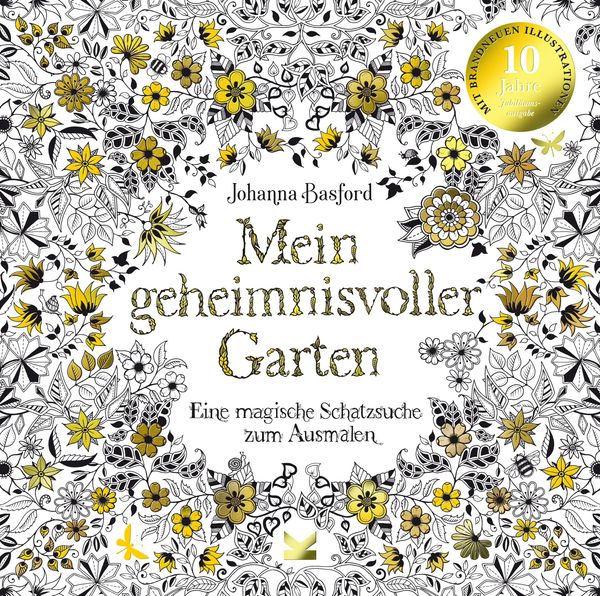 Mein geheimnisvoller Garten - Johanna Basford (Buch)
