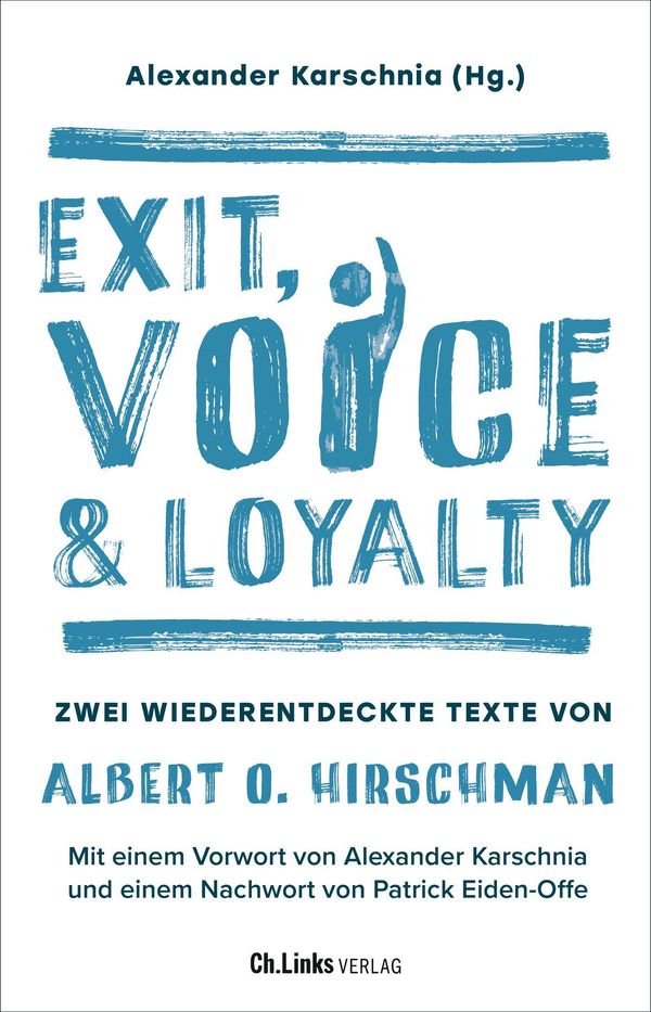 Exit, Voice & Loyalty (Buch)