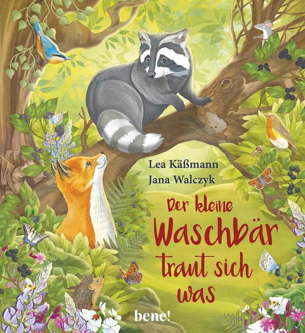 Der kleine Waschbär traut sich was - ein Bilderbuch für Kinder ab 2...