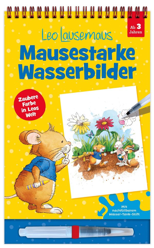 Leo Lausemaus - Mausestarke Wasserbilder - Janis Schmitz (Buch)