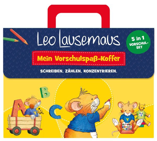 Leo Lausemaus - Mein Vorschulspaß-Koffer - Birgit Ebbert (Buch)