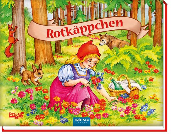 Trötsch Märchenbuch Pop-up-Buch Rotkäppchen (Buch)