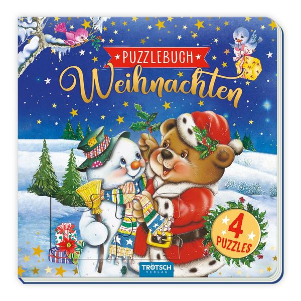 Trötsch Pappenbuch Puzzlebuch Weihnachten (Buch)