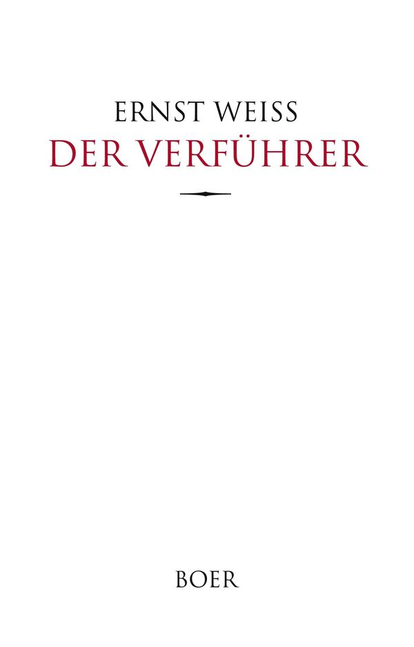 Der Verführer - Ernst Weiß (Buch)