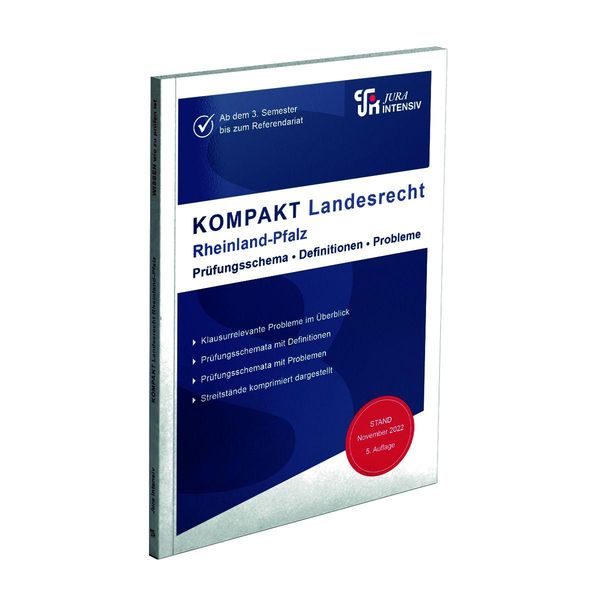 KOMPAKT Landesrecht - Rheinland-Pfalz - Dirk Kues (Buch)