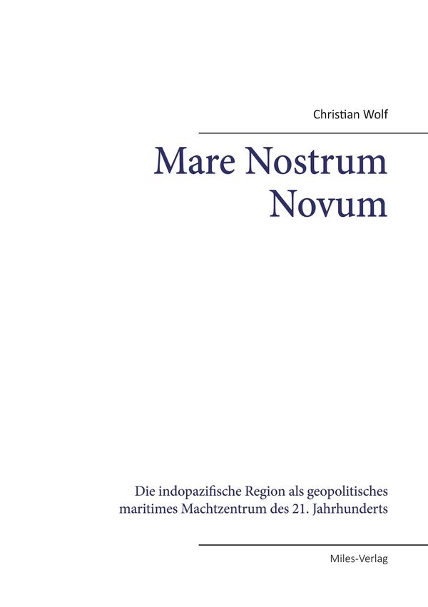 Mare Nostrum Novum - Christian Wolf (Buch)