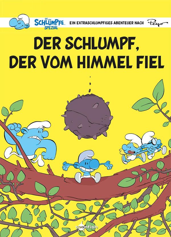 Die Schlümpfe Spezial: Der Schlumpf, der vom Himmel fiel - Tebo (Buch)