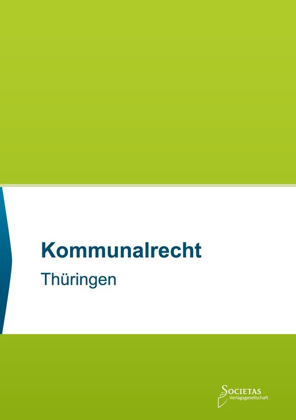 Kommunalrecht Thüringen (Buch)