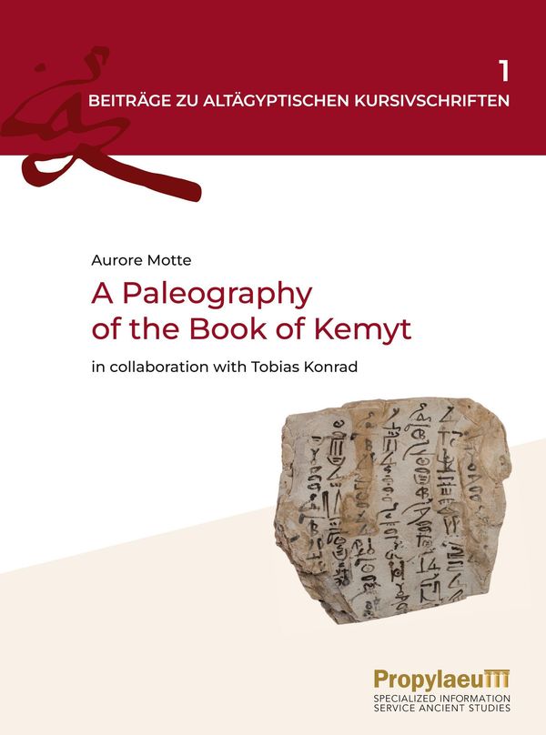 A Paleography of the Book of Kemyt - Aurore Motte (Buch)