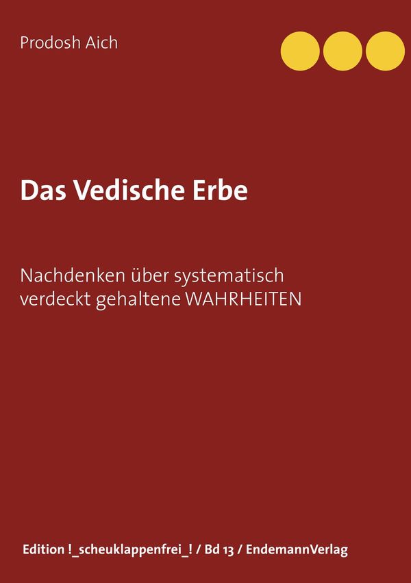Das Vedische Erbe - Prodosh Aich (Buch)