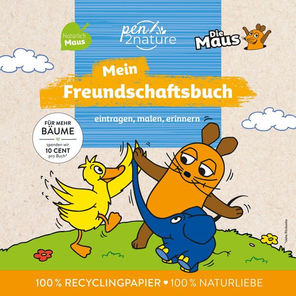 Die Maus Mein Freundschaftsbuch - Pen2nature (Buch)