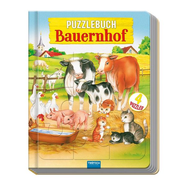 Trötsch Puzzlebuch Bauernhof (Buch)