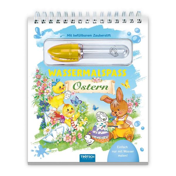 Trötsch Wassermalspaß mit Zauberstift Ostern (Buch)
