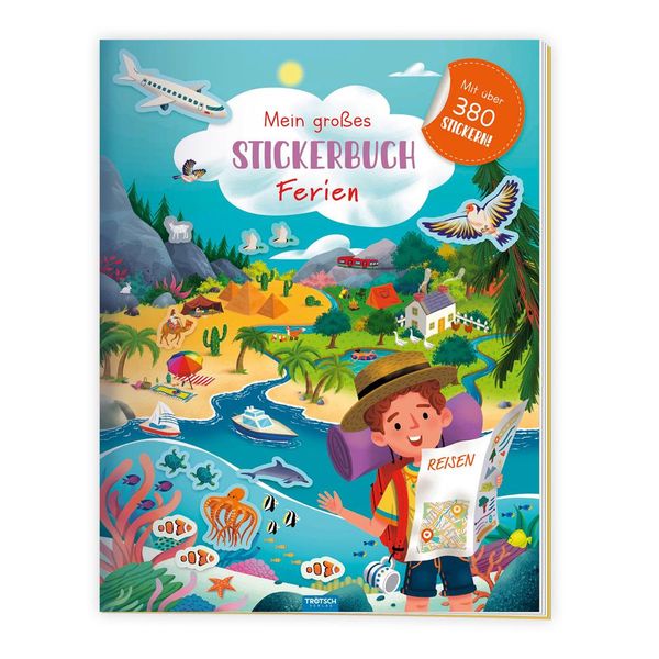 Trötsch Stickerbuch Mein großes Stickerbuch Ferien (Buch)