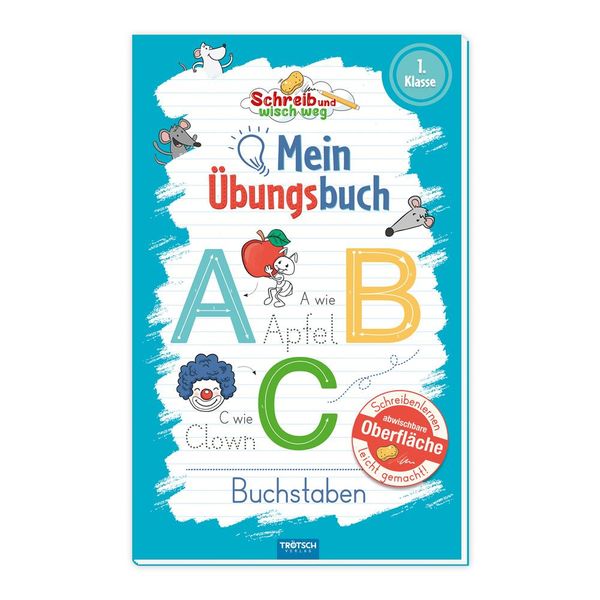 Trötsch Mein Übungsbuch Schreib und wisch weg Buchstaben (Buch)