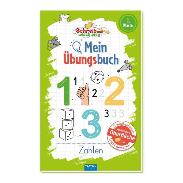 Trötsch Mein Übungsbuch Schreib und wisch weg Zahlen (Buch)