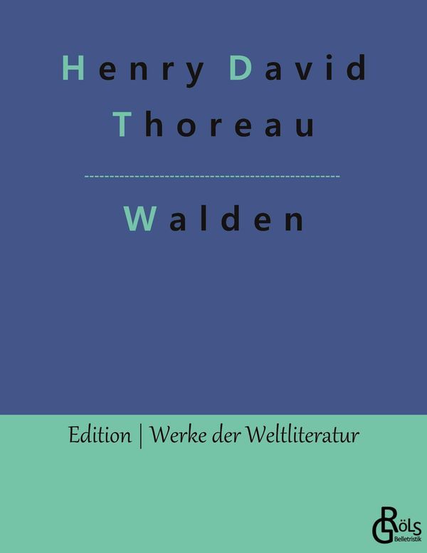 Walden - Henry David Thoreau (Buch)