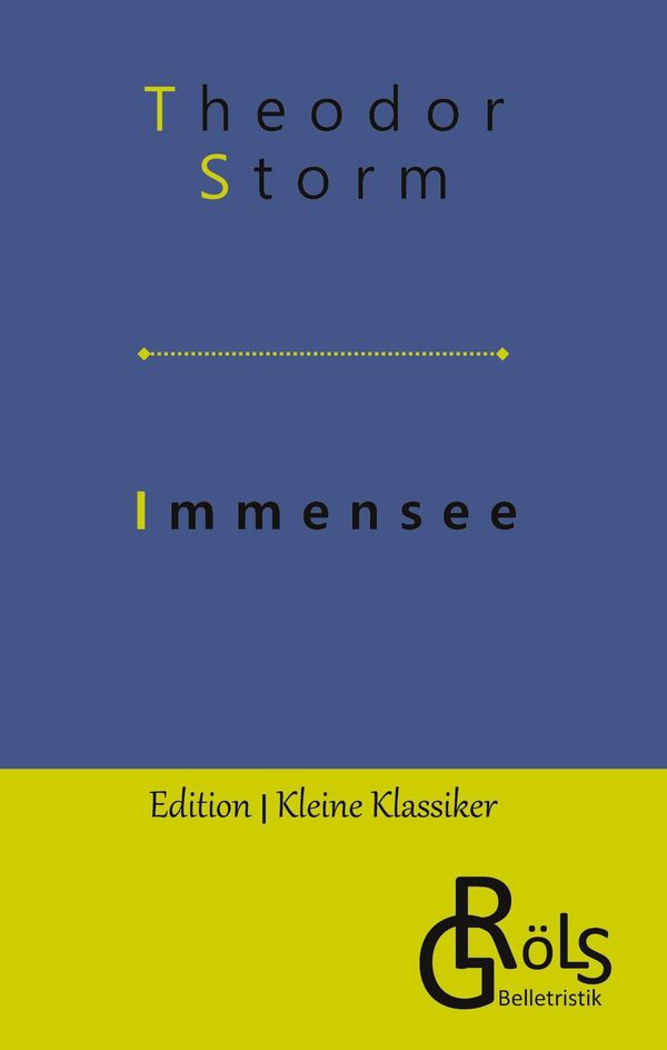 Immensee - Theodor Storm (Buch)