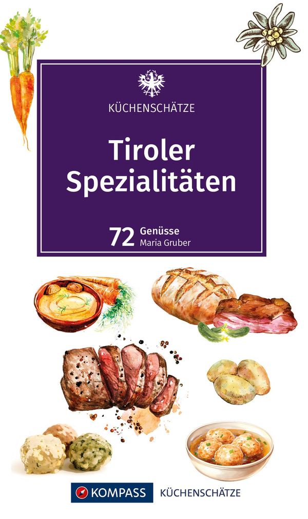 KOMPASS Küchenschätze Tiroler Spezialitäten - Maria Gruber (Buch)