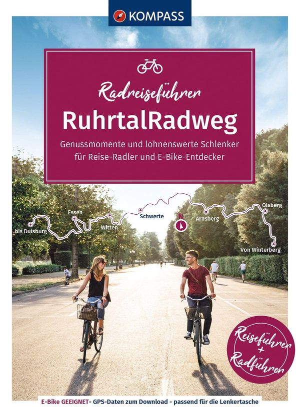 KOMPASS Radreiseführer RuhrtalRadweg - Raphaela Moczynski (Buch)