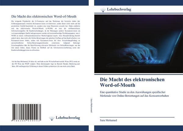 Die Macht des elektronischen Word-of-Mouth - Sara Mohamed (Buch)