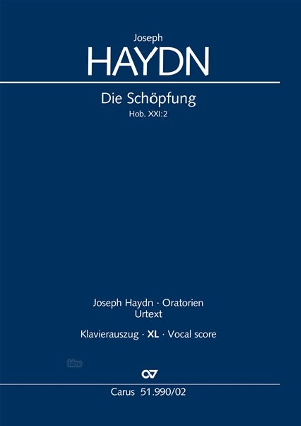 Die Schöpfung (Klavierauszug XL) (Buch)
