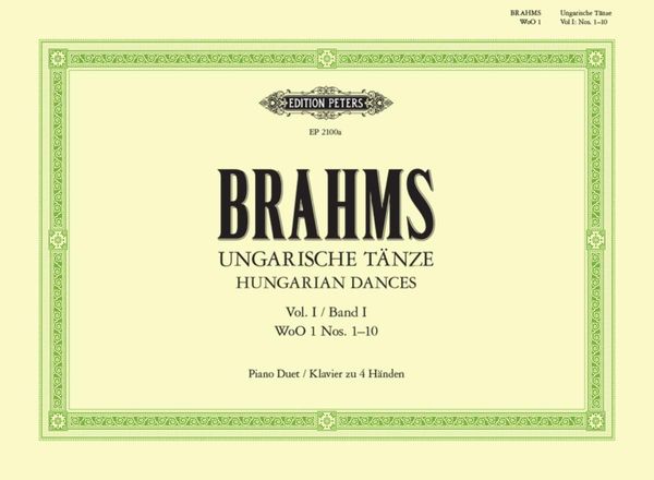 Ungarische Tänze (original) Band 1 (Buch)