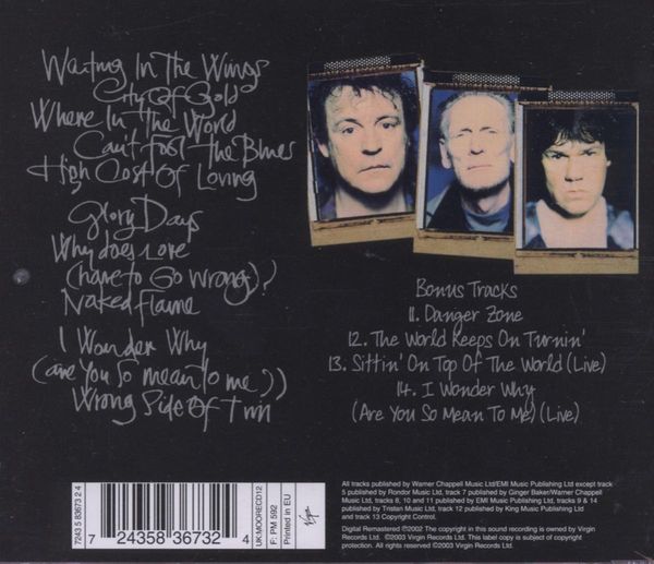 BBM (Jack Bruce, Ginger Baker & Gary Moore) Around The Next Dream (CD