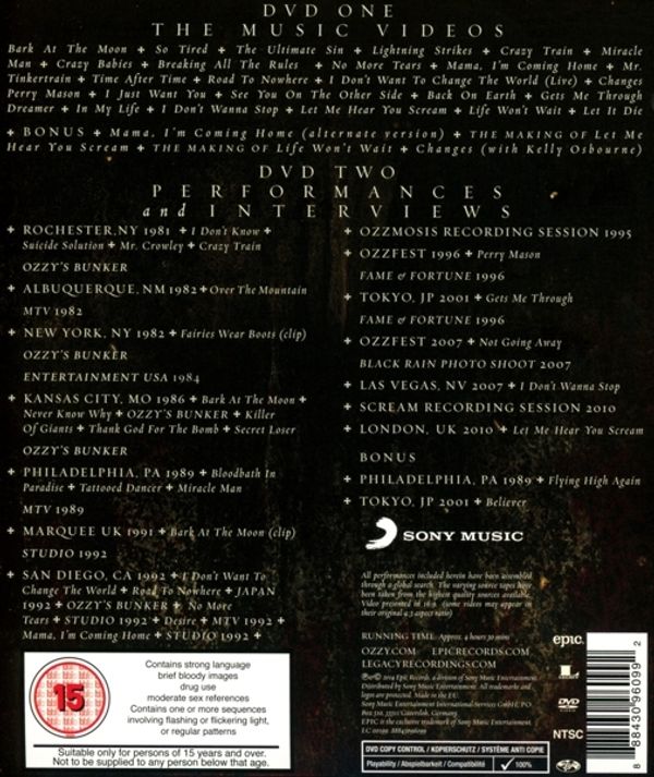 Ozzy Osbourne: Memoirs of a Madman Video 2014 - IMDb