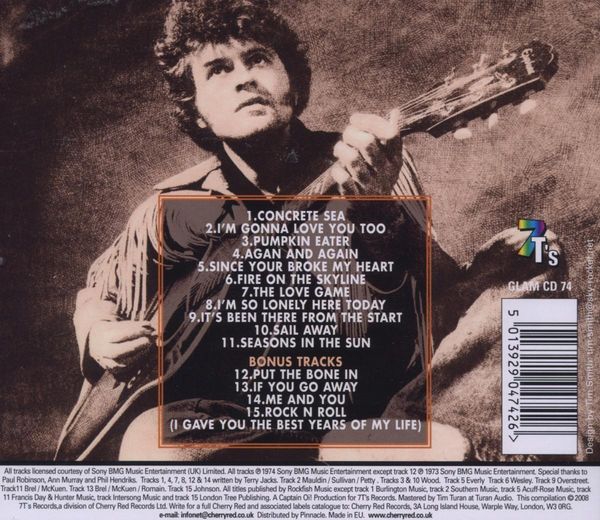 Terry Jacks - Concrete Sea / She Even Took The Cat Terry Jacks - Concrete Sea / She Even Took The Cat