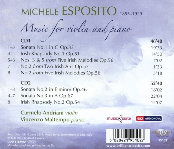 Michele Esposito (1855 - 1929) 5028421951027