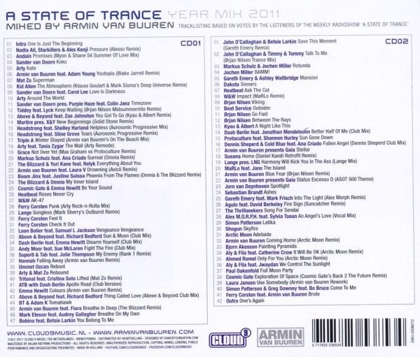 state trance yearmix a