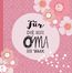 Das Erinnerungsbuch für die beste Oma der Welt. Ausfüllbuch zum Verschenken für die Oma zum Geburtstag, oder Muttertag. Liebevolle Geschenkidee für Oma von Enkeltochter und Enkelsohn. Geschenkbuch