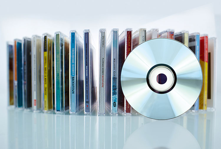 Gutscheinmotiv CDs