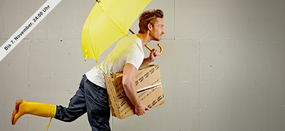 Bis Sonntag alle Bestellungen portofrei